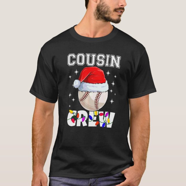 Camisa de Basquete da Equipe de Natal dos Primos F (Frente)