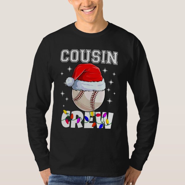 Camisa de Basquete da Equipe de Primos de Natal Fa (Frente)