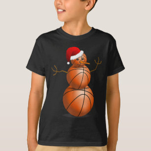 Camisa de Basquete de Natal - Neve de Basquete