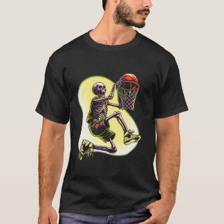 Camisa de basquete do Halloween de basquete