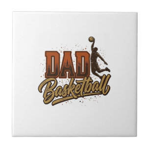 Camisa de Basquete do Papai com Estampa Vintage_1