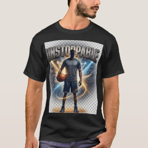 Camisa de Basquete Imparável, Jogador Motivacional