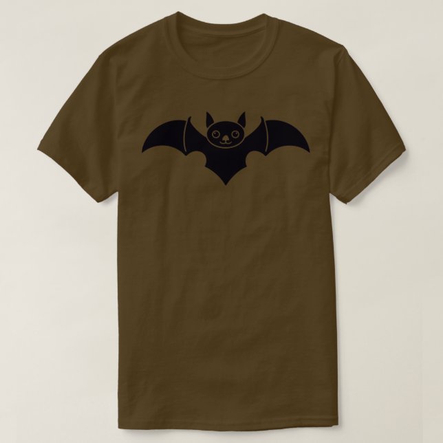 Camisa de Bat de Cute (Frente do Design)