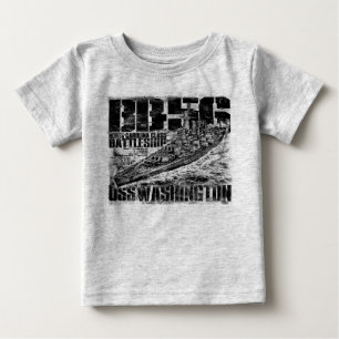 Camisa de batalha Washington T