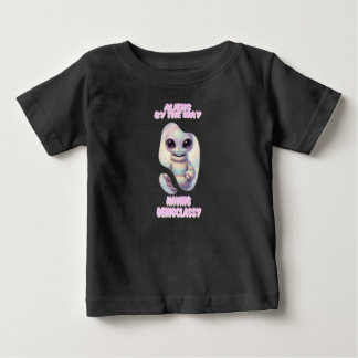 Camisa de Bebê Alien Fofo