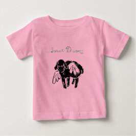 Camisa de bebê carneirinho Sweet Dreams