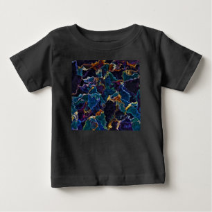 Camisa De Bebê Com Lixo De Óleo