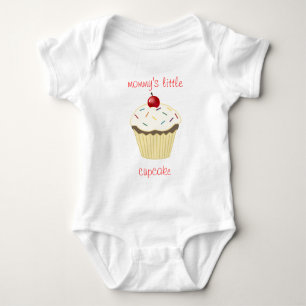 Camisa de bebê Cupcake mamãe
