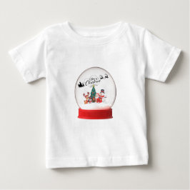 Camisa de bebê do Natal