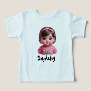 Camisa de Bebê Fofa