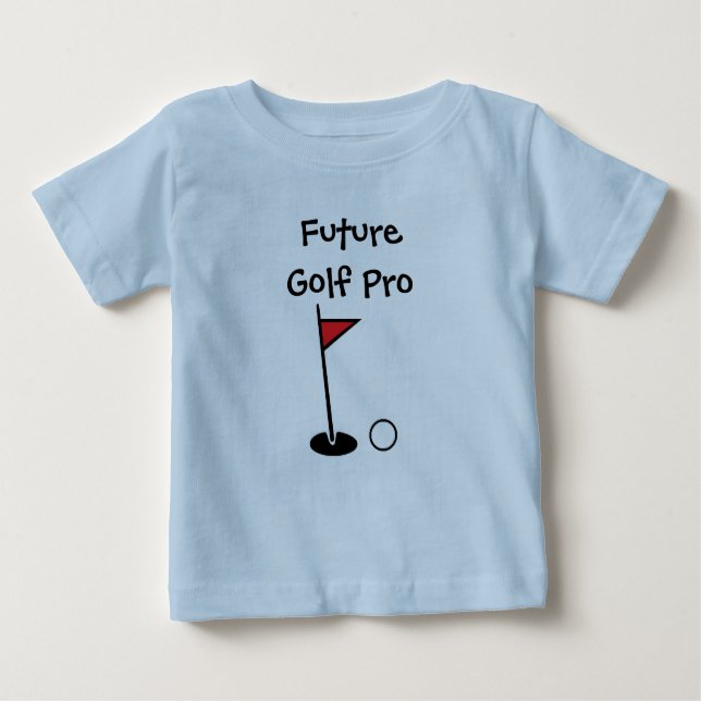 Camisa De Bebê "Futuro Golf Pro" (Frente)