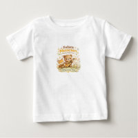 Camisa de Bebê Futuro Músico Design de Banda de An