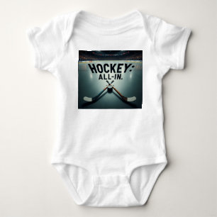 Camisa de Bebê Hockey ALL-IN