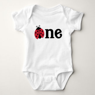 Camisa de Bebê Ladybug para primeira Festa de aniv