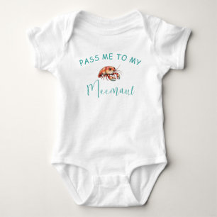 Camisa de Bebê Lagostim Meemaw