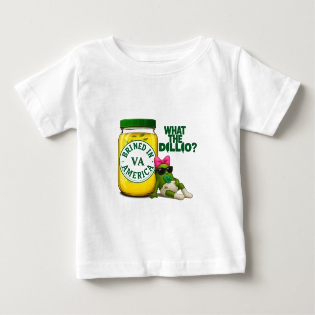 Camisa de Bebê Menina Dill Drip Nova Entrega na Ci (Frente)