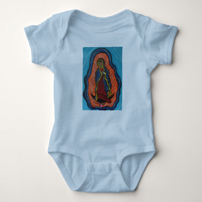 Camisa De Bebê 'Nossa Senhora De Guadalupe' (Frente)