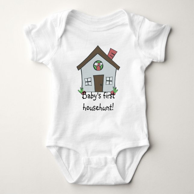 Camisa de Bebê para Uso Doméstico (Frente)