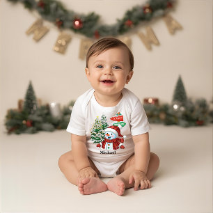 Camisa de Bebê Personalizada - Winter Wonderland