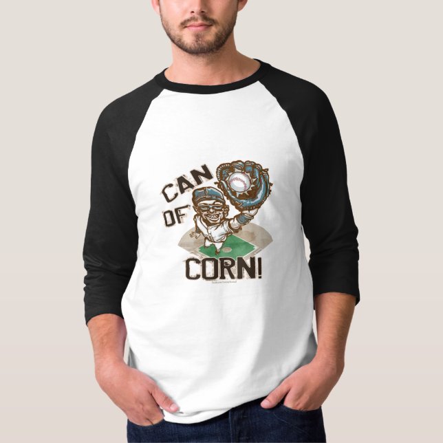 Camisa de beisebol Can of Corn! (Frente)