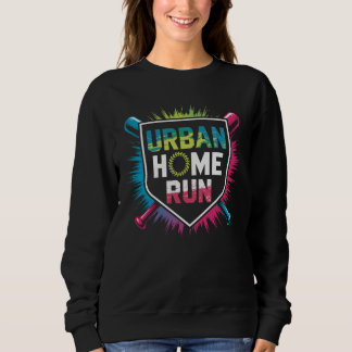 Camisa de beisebol Urban Home Run, Colorido S