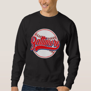 Camisa de beisebol Vintage Baltimore Cityscape par
