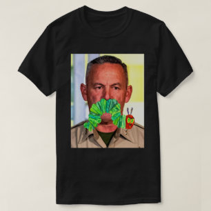 Camisa de bigode irritada