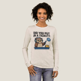 Camisa de Bilhete de Manga Longa de Suporte de TI