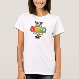 Camisa de Bingo de Nome Personalizado