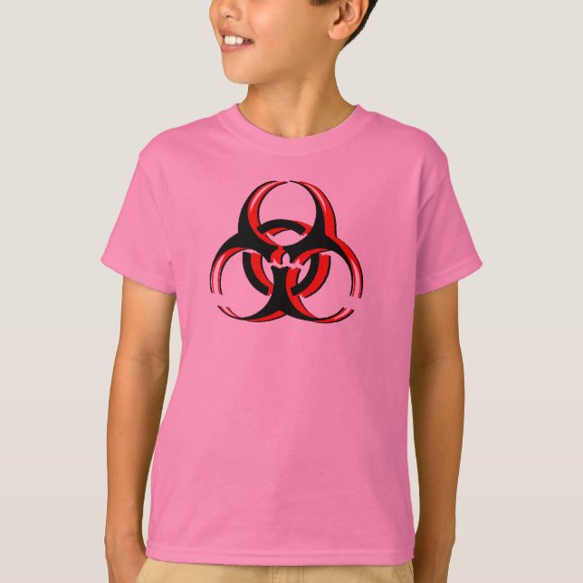 Camisa de Biorisco da Criança - Vórtice (Frente)