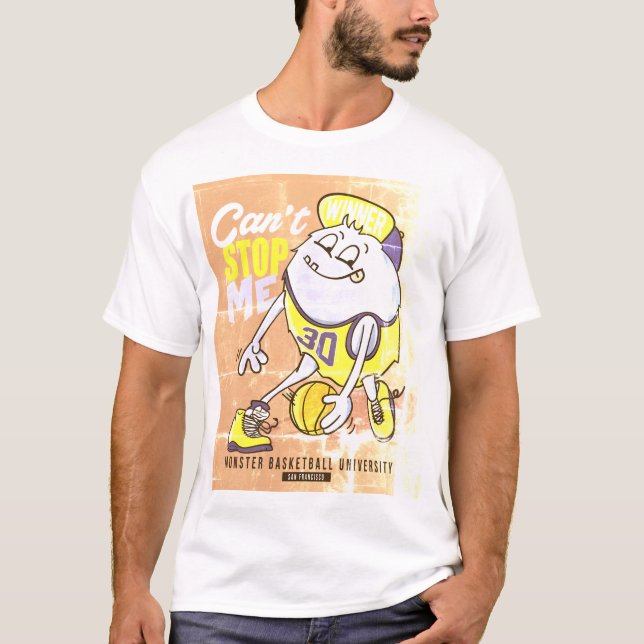 camisa de bola de cesto (Frente)