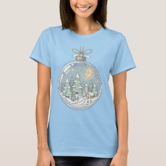 Camisa de Bola de Neve da Vila de Inverno, Tee Cot