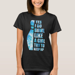 Camisa De Boliche Engraçada Sim Eu Faço Boliche Co