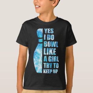 Camisa De Boliche Engraçada Sim Eu Faço Boliche Co