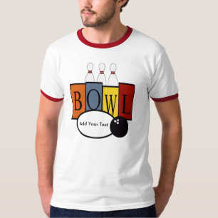 Camisa de boliche por SRF