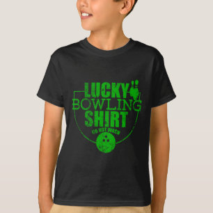 Camisa de Boliche Sortuda Não Lavar Citação Divert