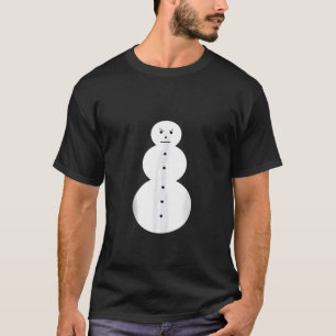 Camisa de boneco de neve - Engraçado Bravo Tanque