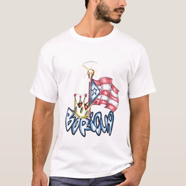 Camisa de Boricua (Frente)