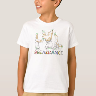 Camisa de Breakdance T dos miúdos