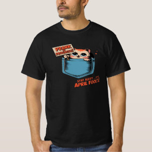 Camisa de Brincadeira do Dia da Pena de abril