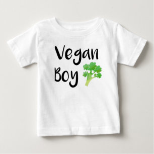 Camisa de brócolis "Vegan Boy"