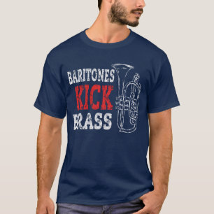 Camisa de bronze do presente da banda do Euphonium
