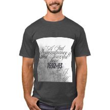 Camisa de Bruxa Citação Histórica de Salem