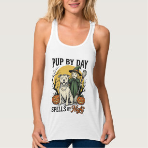 Camisa de Bruxa de Cachorro de Halloween Gravura V