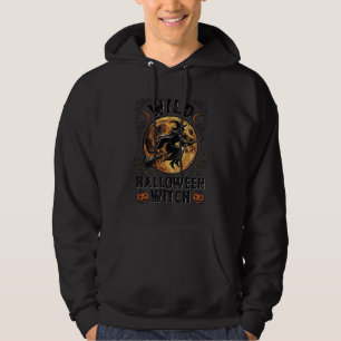 Camisa de Bruxa de Halloween Vassoura Vintage Gráf