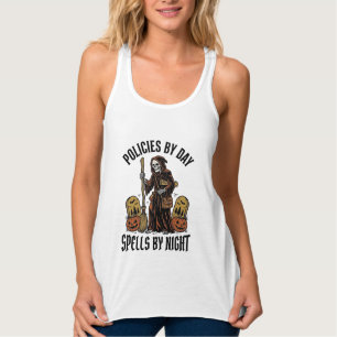 Camisa de Bruxa de Seguro Agente de Halloween Engr