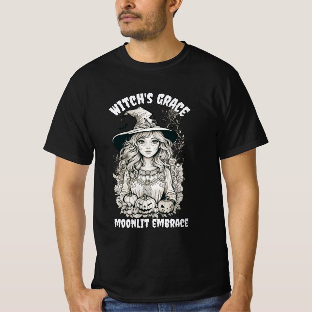 Camisa de Bruxa do Halloween | Camisas de queda un (Frente)