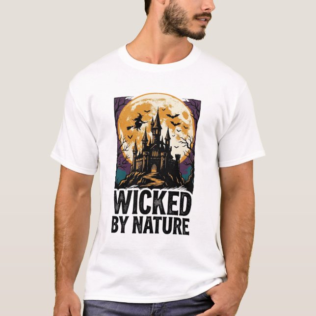 Camisa de Bruxa Vintage Castelo Assombrado de Hall (Frente)