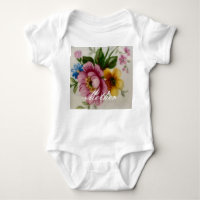 Camisa de Buquê Floral T da Taça Tea