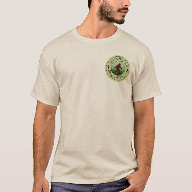 Camisa de Caça ao Pé Grande de John (Frente)